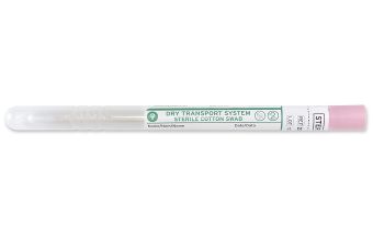 Puritan 6" Sterile Standard Cotton Swab w/ Wooden Handle & Tube 