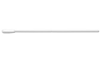 HydraFlock 6" Elongated Flock Swab w/Polystyrene Handle, 80mm Breakpoint