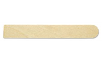 Puritan 5.5" Standard Wood Flat Stir Stick w/Square End