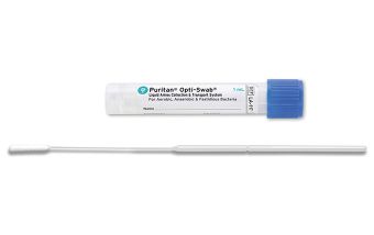 Opti-Swab 1ml Liquid Amies Transport Medium w/ 6"Ultrafine Flock Swab