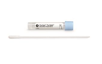 Puritan PurSafe® 1ml Molecular Preservative and 6" Sterile Large Flock Swab