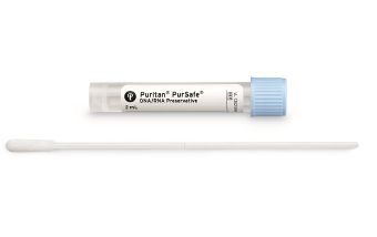 Puritan PurSafe® 2ml Molecular Preservative and 6" Sterile Large Flock Swab 